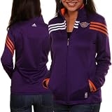 adidas Phoenix Suns Ladies Purple On-Court Full Zip Track Jacket (Small)