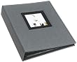 Umbra Villa 2-up,  4-inch by 6-inch Album, Black and Grey