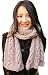 Handmade Warm Acrylic Scarf - Knitting Materpiece Collection - Brown Sugar (100% Knitted By Hand/large)