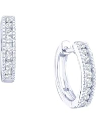 0.26CT-DIA FASHION HOOPS