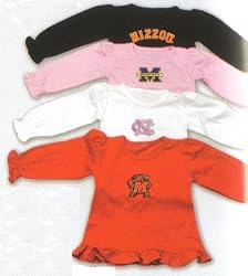 Long Sleeve Collegiate Frill Shirt