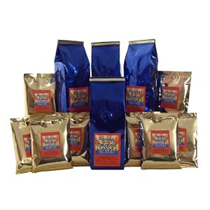 4 - 1Lb Gourmet Variety Flavored Arabica Coffee: Fall Favorites plus bonus sampler Pocono... by Pocono Mountain Coffee Co.