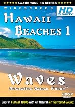 HD NATURE TV: BEST HAWAII BEACHES 1 / WAVES Relaxation Nature Videos DVD