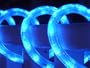 18Ft Rope Lights; 3Wires Neon Blue LED Rope Light Kit; Christmas Lighting; outdoor rope lighting