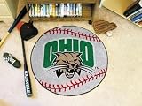 Ohio Bobcats 29 Round Baseball Floor Mat (Rug)