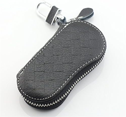 Bagoddess Leather Zipper Hasp Cute Car Key Wallets Purse Key Holder(C3)