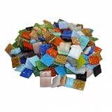Eigenschaften Mosaikstein GmbH / Glasmosaik ~1450 Mosaiksteine 1x1cm 1000g Buntmix