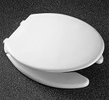 Church Seats 2150 Elongated Open Front with Cover Toilet Seat, 000 - White