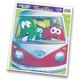 Veggietales Larry, Junior & Bob Inlaid Puzzle