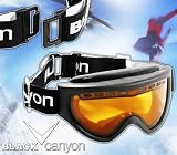 BLACK CANYON BC660DH Skibrille mit Doppelscheibe und L�ftungs�ffnungen, schwarz - 