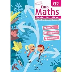 Euro Maths CE2, Fichier de l'�l�ve + Aide-m�moire, �d. 2010