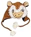 Happy Monkey, Genuine 100% Wool Fleece-Lined Beanie Cap, Nepal