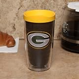 Tervis Tumbler Green Bay Packers 16oz. Black-Gold Color Travel Tumbler