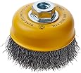 DEWALT DW49101 4-Inch by 5/8-Inch-11 HP .014 Carbon Crimp Wire Cup Brush