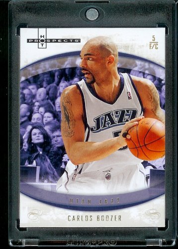 2007-08 Fleer Hot Prospects # 20 Carlos Boozer Utah Jazz Basketball Card