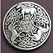 CELTIC KNOT HORSES Belt Buckle Irish Gothic Ireland St. Patrick's Day