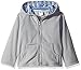 Gerber Little Boys' Toddler Hooded Micro Fleece Jacket, Gray, 3T