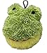 4 Inch Ez Squeaky Frog Round Dog Toy By Petlou