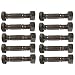 (10) Pack Snow Blower Shear Pins & Nuts Fits Ariens Models ST520, ST524, ST624