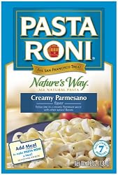 Pasta Roni Nature's Way Creamy Parmesano Fettuccine Mix, 4.8-Ounce Boxes (Pack of 12)