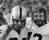 Ken Stabler & Fred Biletnikoff Oakland Raiders 8 X 10 photo