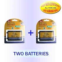 TWO PACK EN-EL4 LI-ION EXT 4HOUR BATTERY FOR NIKON D1X D2HS D2XFrom Digital Innovations 