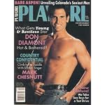 Playgirl Magazine February 1995: DON DIAMONT hot and bothered; MARK CHESNUTT country confidential book cover