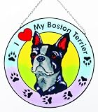 Boston Terrier Suncatcher