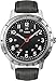Timex Men's T2N639 Weekender Sport Black Distressed Leather Strap Watch