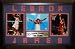 LeBron James Photograph with 3 Trading Cards in a 12
