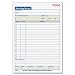 Adams Receiving Record, 8.44 x 5.56 Inches,White and Canary, 2-Parts (50 Sets) (DC5089)