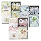 Bunchkin 4-Piece Baby Set Layette Set with Booties – Pink Reviews 51bWieX jfL. SL160 BABY Antique Rose Four Piece Set with booties and hat