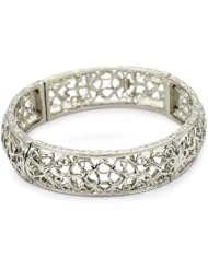 1928 Jewelry Vines Filigree Stretch Bracelet