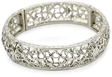 1928 Jewelry Vines Filigree Stretch Bracelet