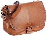 Contempo Cntmp 3323, Damen Umhängetaschen, Braun (cognac 09), 25x38x10 cm (B x H x T)
