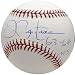 Joe Pepitone Autographed Baseball with 1963-1964 World Series Inscription