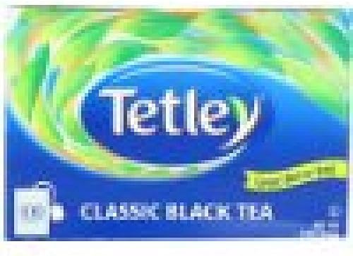 Tetley Tea Bags, Black and Green, 72 Count (Pack of 2)