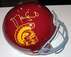 Matt Leinart Signed USC Riddell f/s Rep Helmet