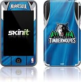 Skinit Minnesota Timberwolves Jersey Vinyl Skin for iPod Touch (1st Gen)
