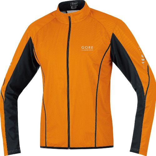 GORE RUNNING WEAR Herren/uni Jacke PULSE Active Shell, orange/black, L, 0_2599 Preisvergleich