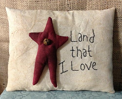 Americana Stitchery Pillow