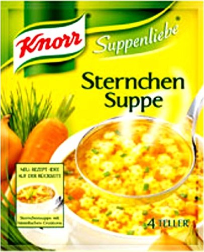 Knorr SL Stars Noddles Soup ( Sternchen Suppe ) -1 pc by Knorr