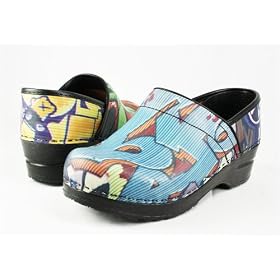Sanita Grafitti Clogs Original Closed