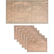 Table Place Mat In Brocades, Runner 25x13 inches, Mat 13x19 inches (btm019)