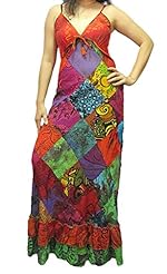 Cotton Spaghetti Strap Maxi Dress 