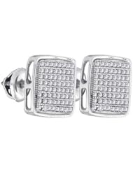 0.41CTW-DIA MICRO-PAVE EARRING
