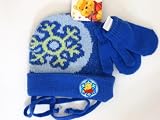 Sporting Goods : Disney's Winnie the Pooh - Size 2-4X KNIT HAT & MITTENS Set w Tag