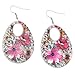 Tear Drop Floral Blush Light Metal Fashion title=