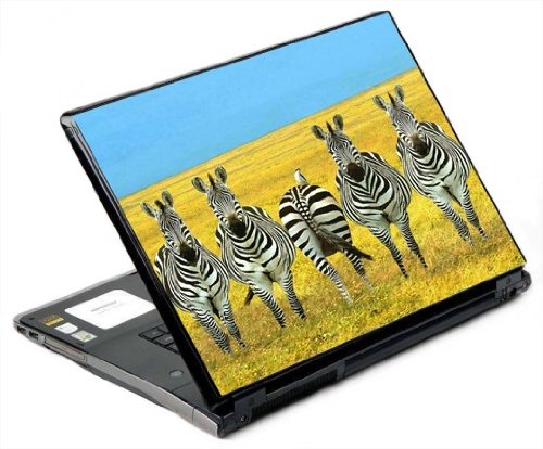 Family of Zebra Decorative Protector Skin Decal Sticker for 15.4 Family of Zebra Decorative Protector Skin Decal Sticker for 15.4