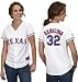 Josh Hamilton Women's Jersey: Women's 2010 Majestic Home White #32 Texas Rangers Jersey